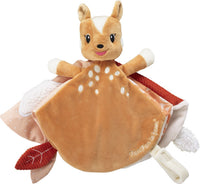 Sophie the giraffe cuddle cloth fan fan the deer - baby cuddle cloth - maternity gift - baby shower gift - from 0 months - 15 x 15 cm