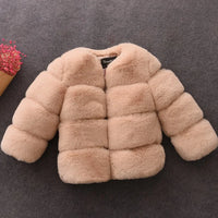 Girls Faux  Coat