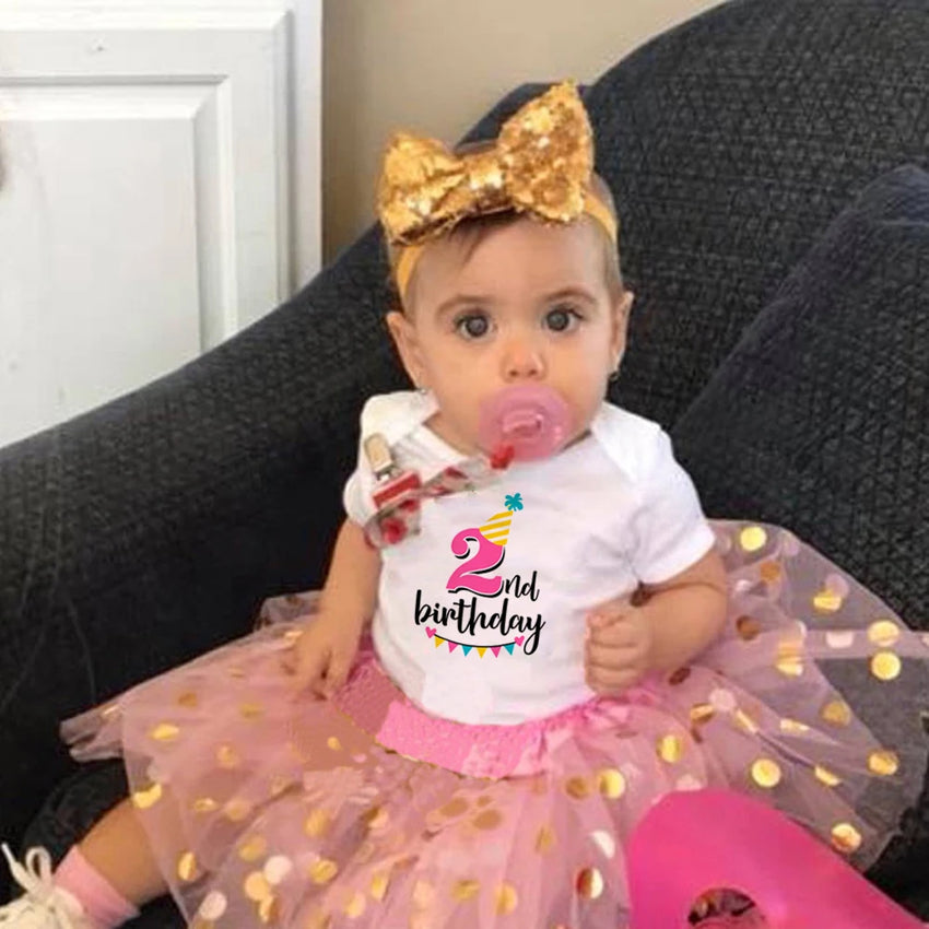 Baby Girls 1st & 2nd Birthday Outfit