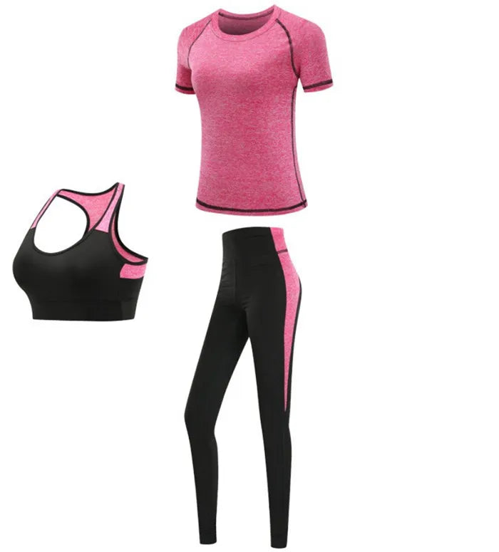 Fitness gym yoga suit set