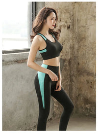 Fitness gym yoga suit set