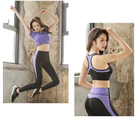 Fitness gym yoga suit set