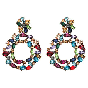 Luxury Big Rhinestone Earrings