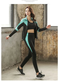 Fitness gym yoga suit set