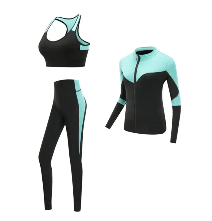 Fitness gym yoga suit set