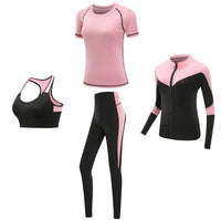 Fitness gym yoga suit set