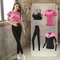 Fitness gym yoga suit set