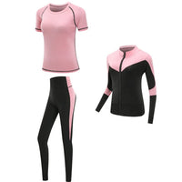 Fitness gym yoga suit set