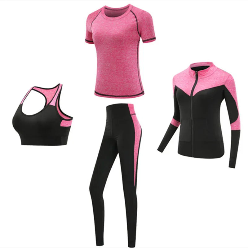 Fitness gym yoga suit set