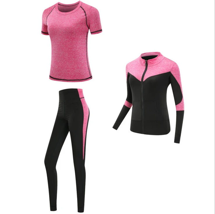 Fitness gym yoga suit set