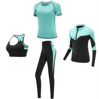 Fitness gym yoga suit set