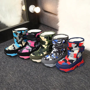 Warm Outdoor Boots For Girls And Boys