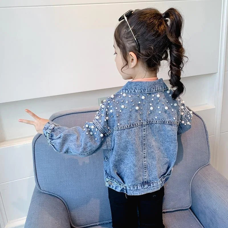 kids and Teenage Girls Denim Coat