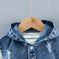 Denim suit  3-piece set