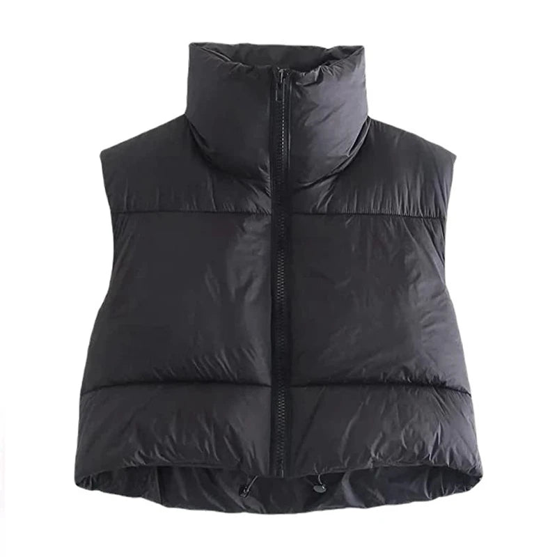 Women's Short  Vest  Jacket Top