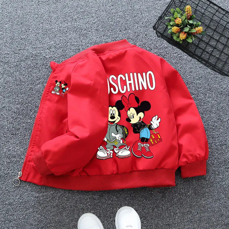 Baby Boys Girls Mickey Minnie Mouse jacket