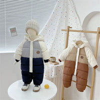 New Baby Padded Warm Jumpsuits