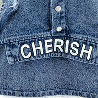 Denim suit  3-piece set