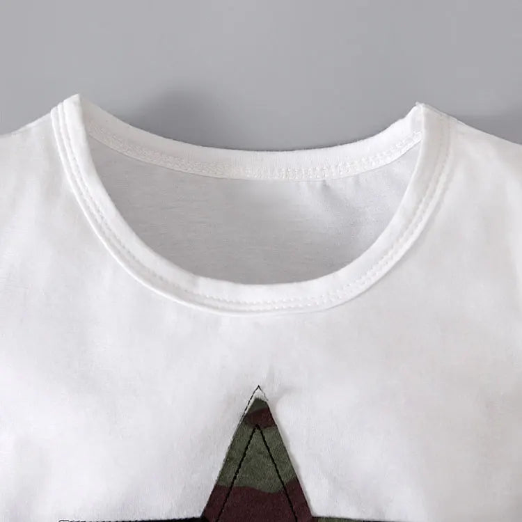 Casual Camouflage Baby Boy Clothes Sets