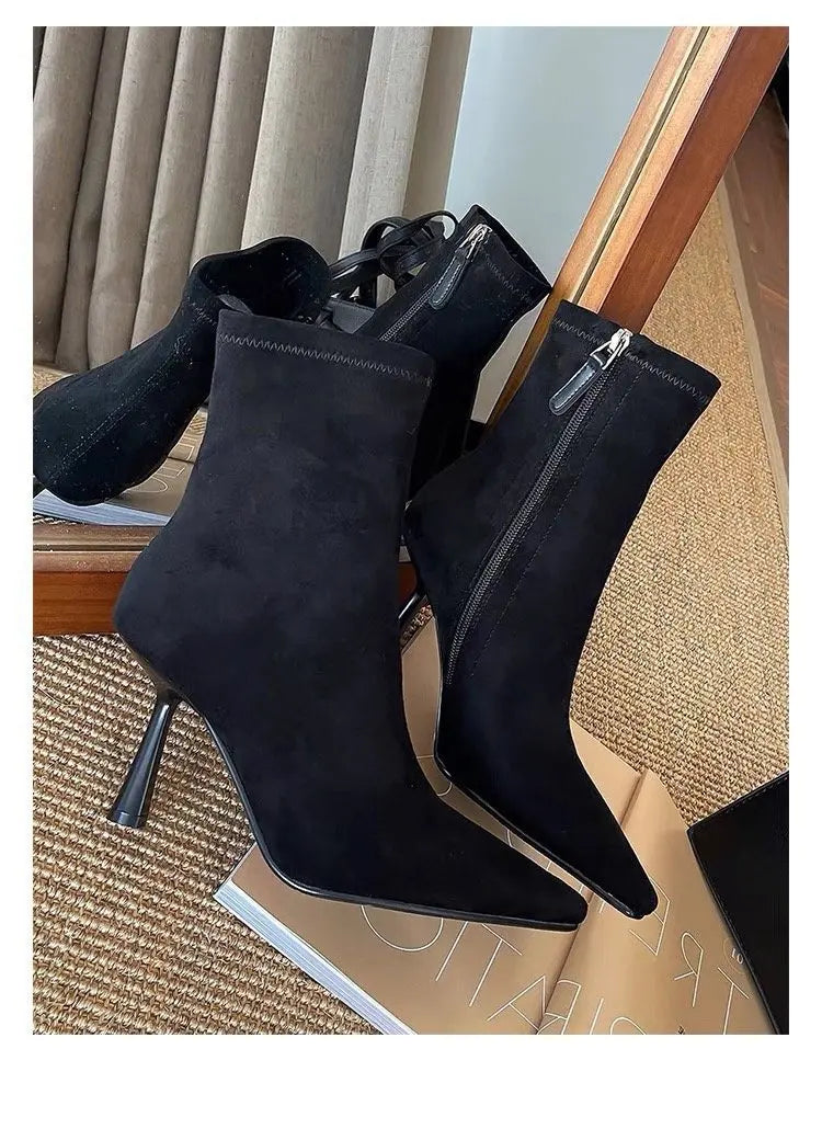 Ankle Bootie High Heel