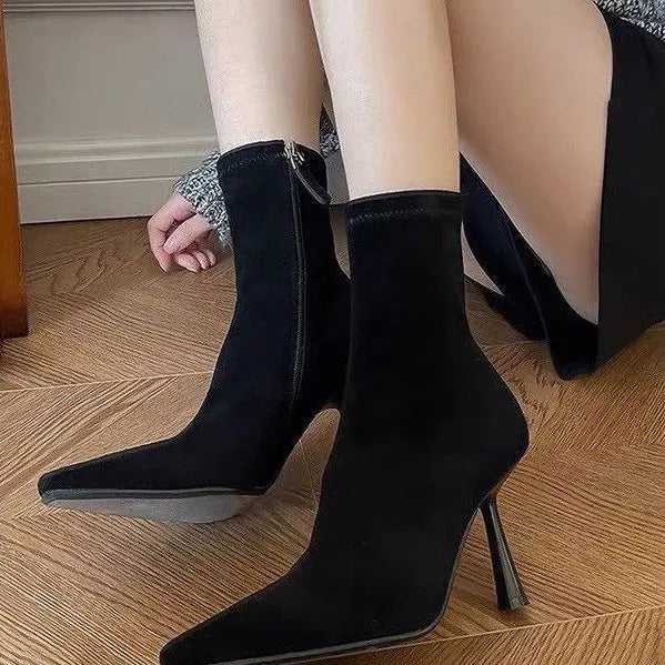 Ankle Bootie High Heel