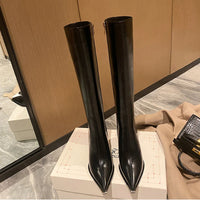 Pointed Toe Women High Boots