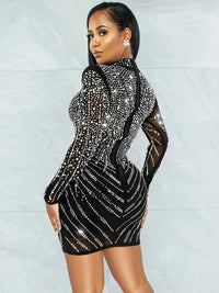 Hot Diamond Party Dress