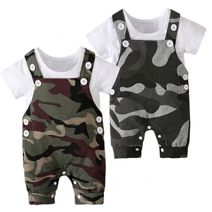 Casual Camouflage Baby Boy Clothes Sets