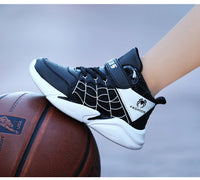 High-top Spider Sneakers