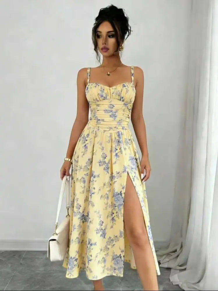 Sexy Slimming A-Line Dress