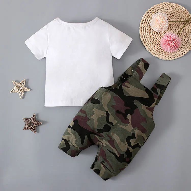 Casual Camouflage Baby Boy Clothes Sets