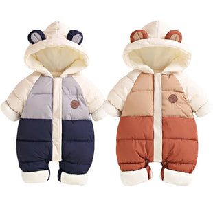 New Baby Padded Warm Jumpsuits