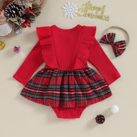Baby Girls 2Pcs Christmas Outfits