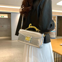 Luxury Patent Leather Shoulder Bag