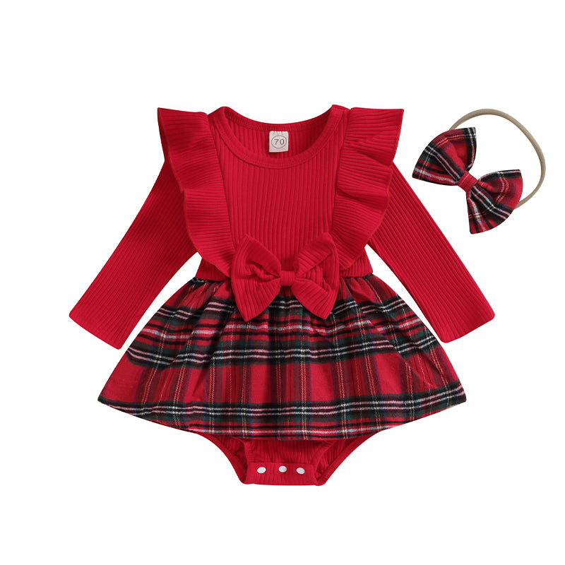 Baby Girls 2Pcs Christmas Outfits
