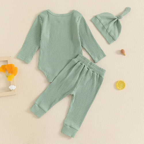 Baby Boy Long Sleeve Bodysuits set