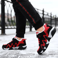 Leather Running Sneakers