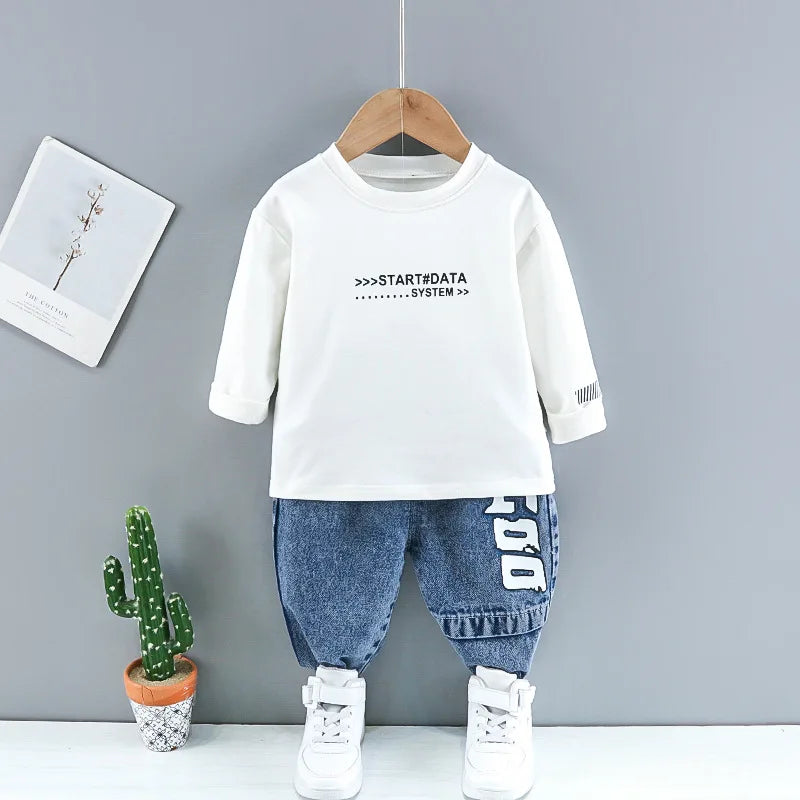 Denim suit  3-piece set