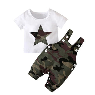 Casual Camouflage Baby Boy Clothes Sets