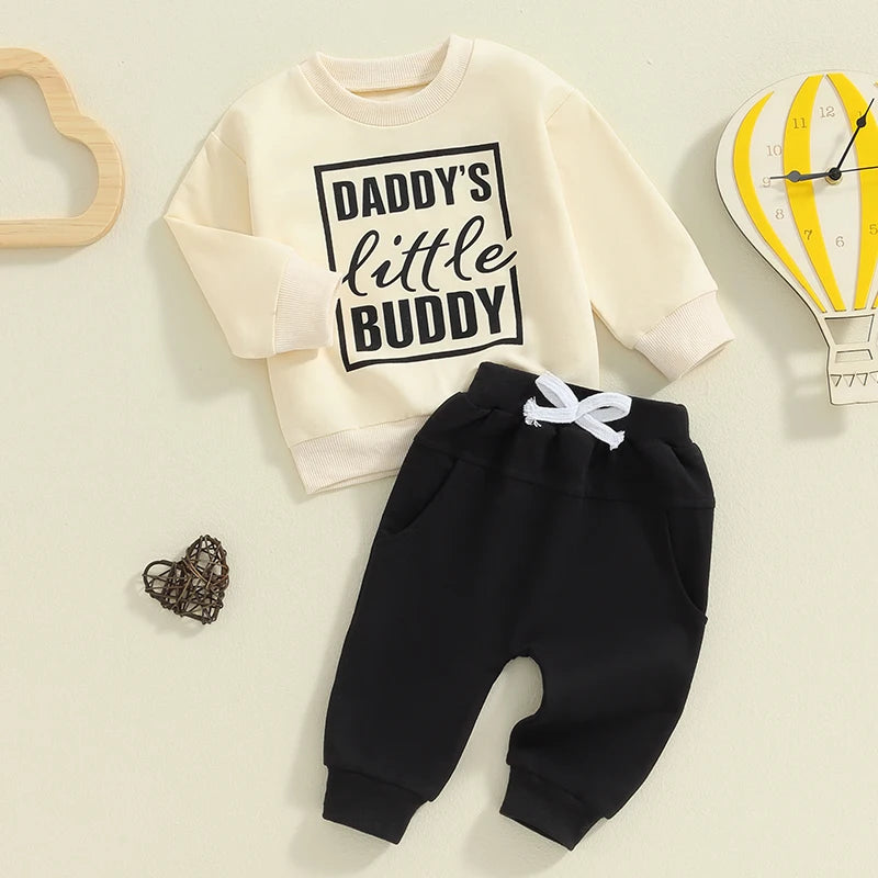 Toddler Baby Boy  Sweatshirt  Set