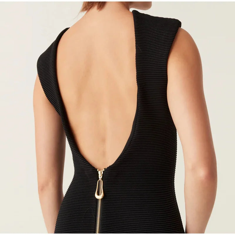 Sexy Backless Sleeveless Dress