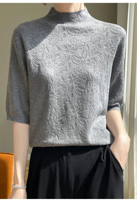 Lace Silk T-shirt