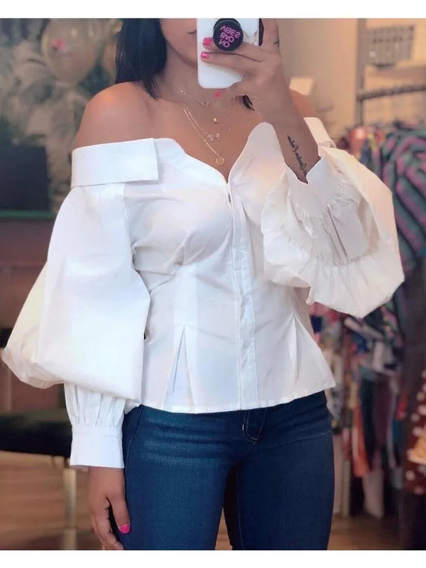 Elegant White BLOUSE