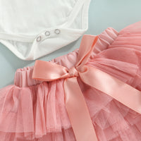 1st Birthday Baby Girl Clothes Set