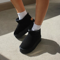 Ankle Flats Platform Women Snow Boots