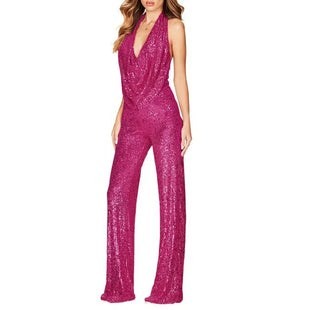 Women Sequin Jumpsuit