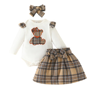 Newborn Baby Girl Clothes 3PCS Set