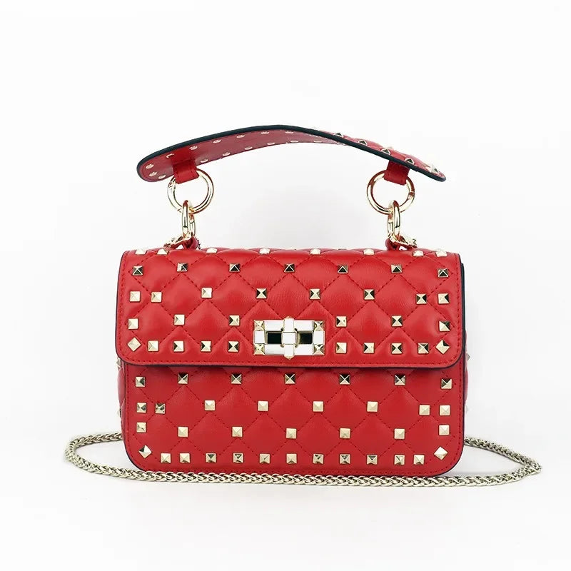 Leather Rivet Handbags