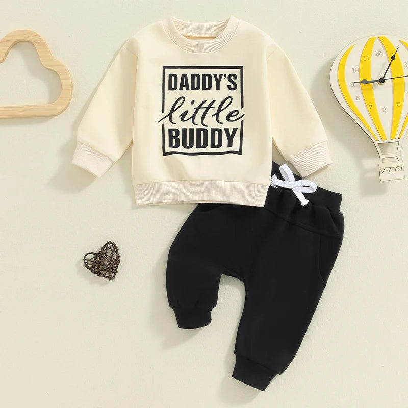 Toddler Baby Boy  Sweatshirt  Set