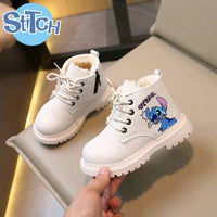 Children Stitch Snow Boots